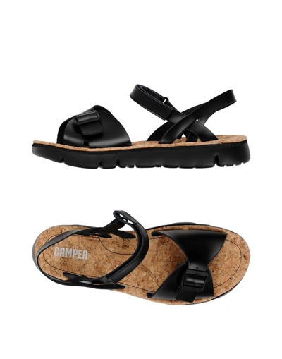 Camper Sandals In Black