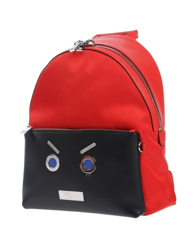 Fendi Backpack & Fanny Pack In Red