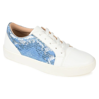 Journee Collection Collection Women's Tru Comfort Foam Lynz Sneakers In Blue