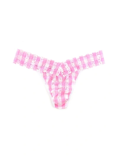 Hanky Panky Printed Daily Lace™ Original Rise Thong Wanderlust Sale In Multicolor