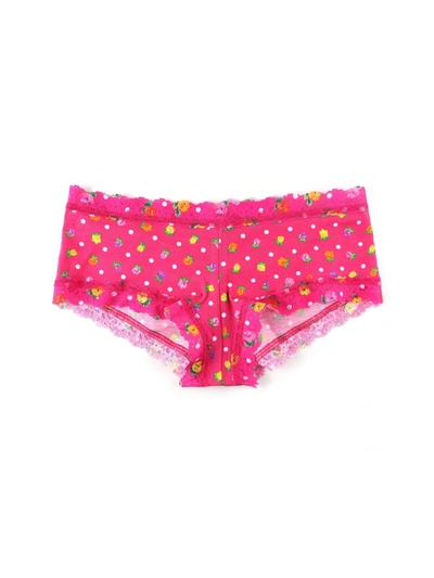 Hanky Panky Supima Cotton Printed Boyshorts In Multicolor