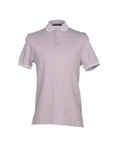 Ermenegildo Zegna Polo Shirts In Dove Grey