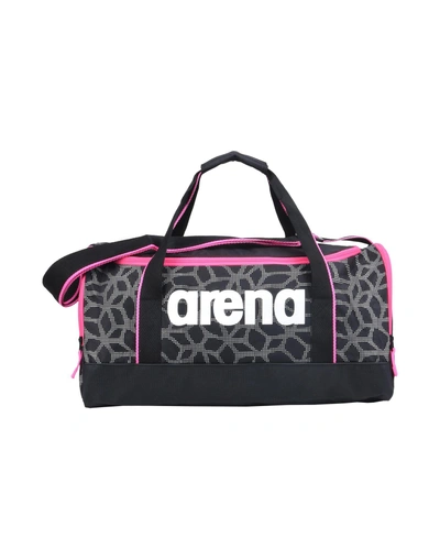 Arena Travel & Duffel Bag In Black