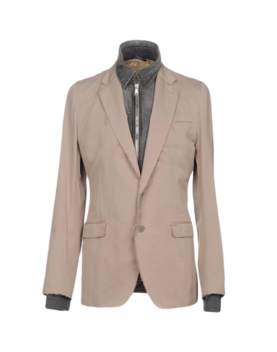 Dolce & Gabbana Blazer In Sand