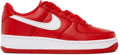 Nike Air Force 1 Low Retro In Red