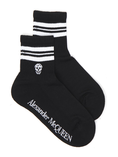 Alexander Mcqueen Socks In Black