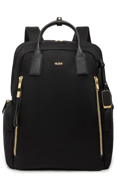 Tumi Atlanta Backpack In Black/gold