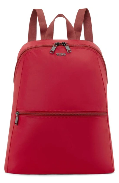 Tumi Just In Case Packable Backpack In Desert Red