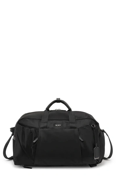 Tumi Malta Duffel Backpack In Black/ Gunmetal