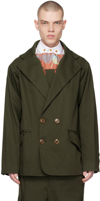 Vivienne Westwood Summer Wittgenstein Jacket In Green