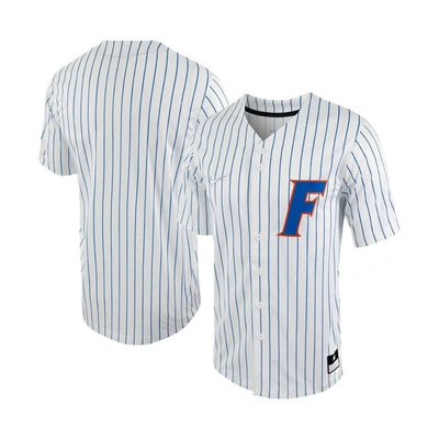 Nike Florida  Men's College Full-button Baseball Jersey In White