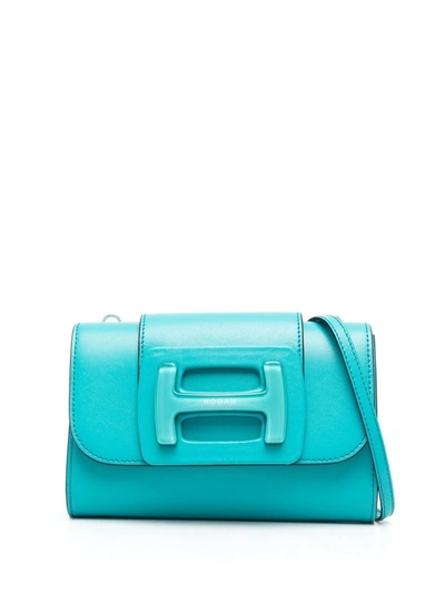 Hogan H-bag Crossbody Bag In Blue