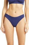 Meundies Feelfree Thong In Bright Navy