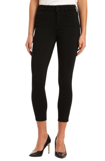 Mavi Jeans Emma Mid Rise Slim Boyfriend Jeans In Black