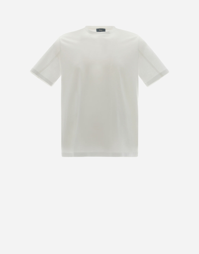 Herno T-shirt In Bianco