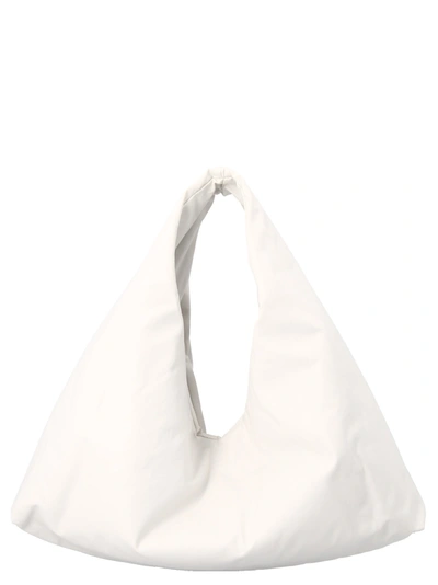 Kassl Editions 'anchor Oil'' Small Handbag In White