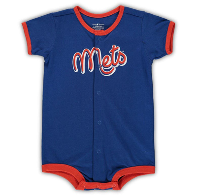 Outerstuff Babies' Infant Royal New York Mets Power Hitter Romper
