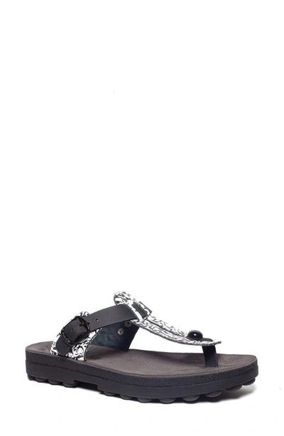 Fantasy Sandals Mirabella T-strap Sandal In Black