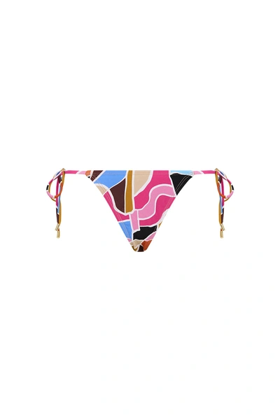 Rebecca Vallance Le Reve Tie Side Trouser In Pink