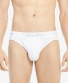 Calvin Klein Men's Cotton Body Hip Briefs In White