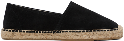 Isabel Marant Slip-on Suede Espadrilles In Black