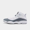 Nike Jordan 6 Rings White/cool Grey-white 322992-121 Men's In White/cool Grey/white