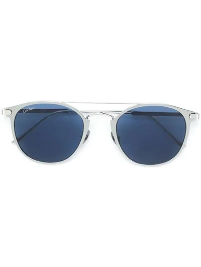 Cartier C Décor Pantos-frame Sunglasses In Metallic