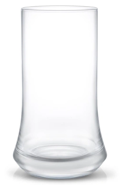 Joyjolt Cosmos Crystal Highball Glasses In Clear