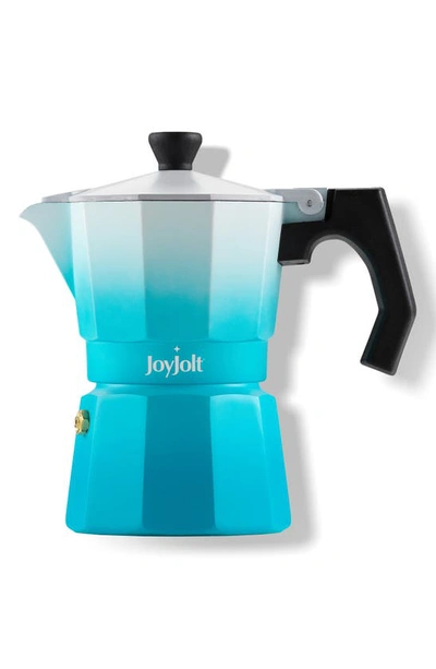 Joyjolt Italian Mokapot Espresso Machine In Blue