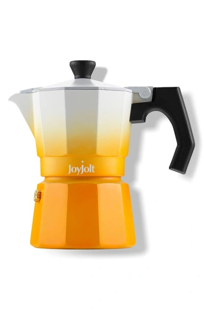 Joyjolt Italian Mokapot Espresso Machine In Orange