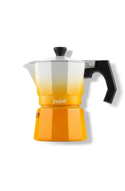 Joyjolt Italian Mokapot Espresso Machine In Orange