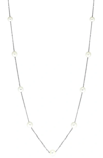 Effy Sterling Silver & 6-7mm Cultured Freshwater Pearl Necklace