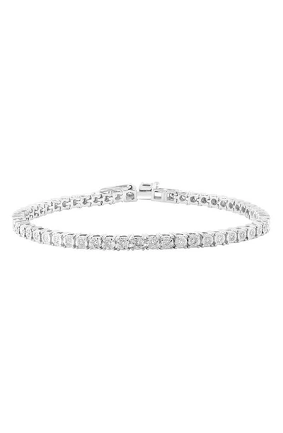 Effy Sterling Silver Diamond Tennis Bracelet
