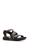 Clarks Kitly Way Sandal In Black