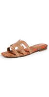 Sam Edelman Bay Cutout Slide Sandal In Cuoio