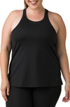 Prana Becksa Tank In Solid Black