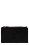 Herschel Supply Co Oscar Ii Vegan Leather Rfid Wallet In Black