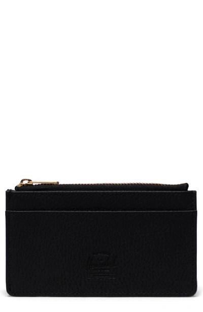 Herschel Supply Co. Oscar Ii Vegan Leather Rfid Wallet In Black