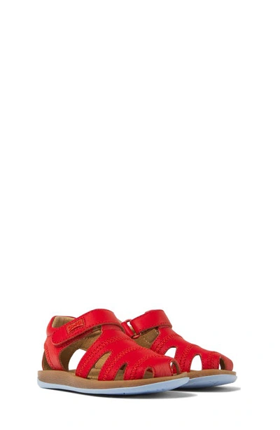 Camper Kids' Bicho Fisherman Sandal In Bright Red