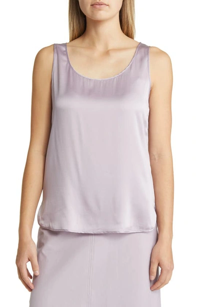 Max Mara Pan Tank Top In Purple