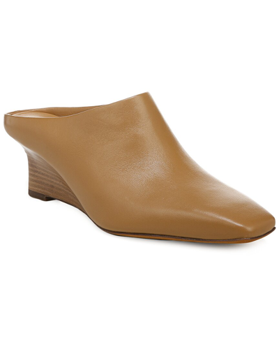 Vince Benita Leather Low-cut Booties In Nocolor