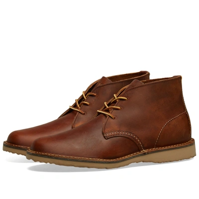 Red Wing Chukka Boot In Brown