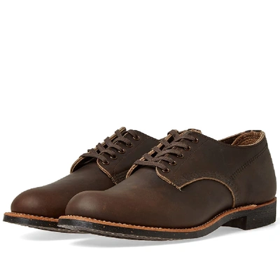 Red Wing 8044 Heritage Work Merchant Oxford In Brown