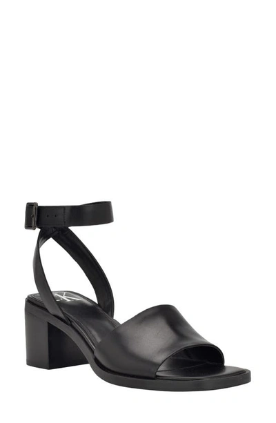 Calvin Klein Jerody Ankle Strap Sandal In Black