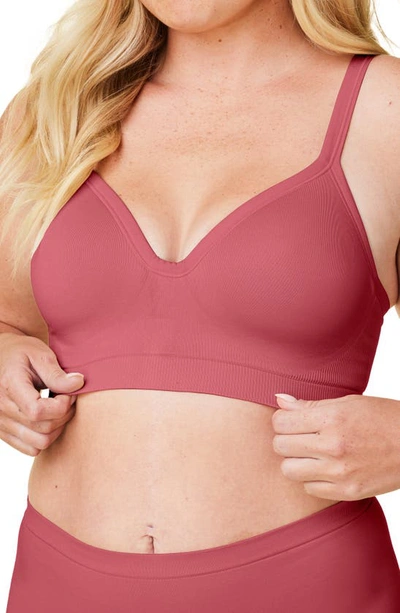 Bravado Designs Everyday Muse Wireless Maternity Bra In Lipstick