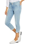 Nydj Chloe Hollywood Frayed Capri Jeans In Promise
