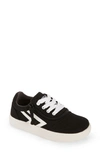 Billy Footwear Kids' Billy Cs Low Sneaker In Black/ White