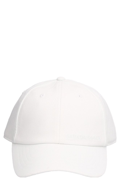 Canada Goose Weekend Logo-embroidered Cap In White