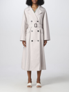Max Mara The Cube A Trench Coat In Beige