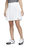 Nike Women's Dri-fit Advantage Long Golf Skirt In White